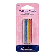 HEMLINE HANGSELL - Tailors Chalk Tub (4pcs) - 4 asst colours